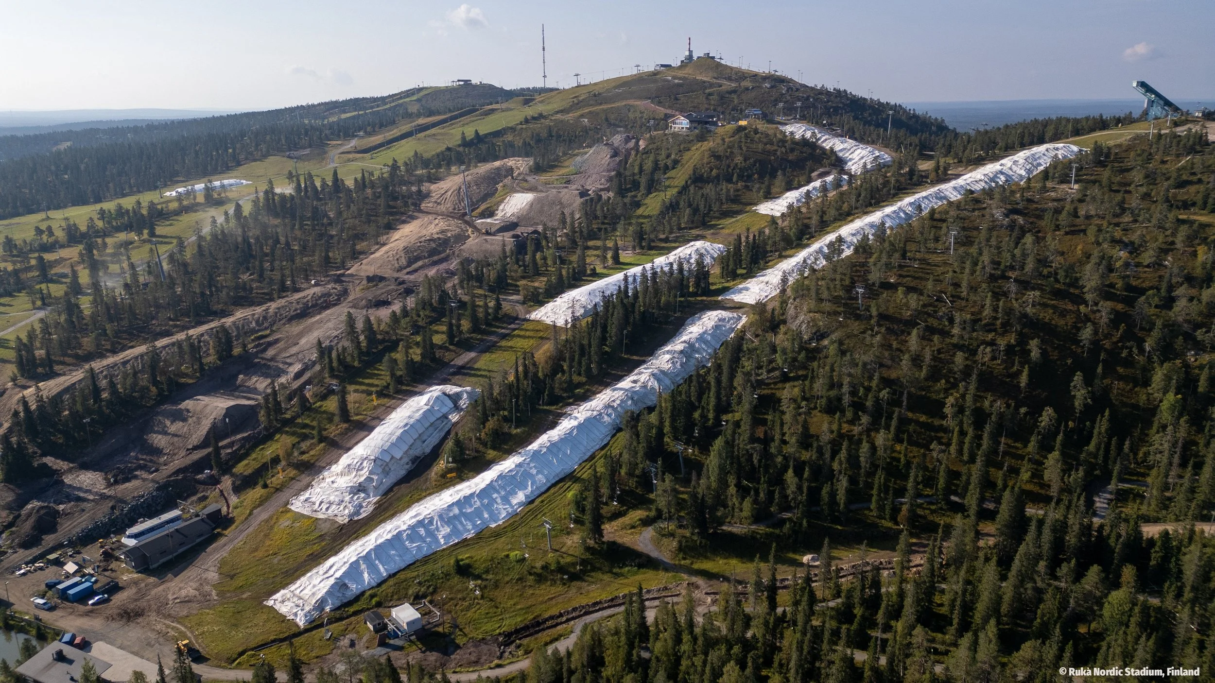 Snow Secure Install at Ruka, Finland