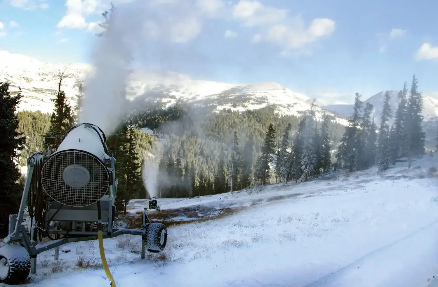 SMI Super Polecat Snowmakers at Golden Peak, Vail CO