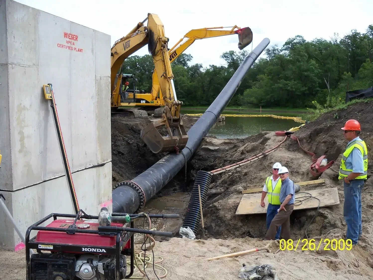 SMI Water Intake Install