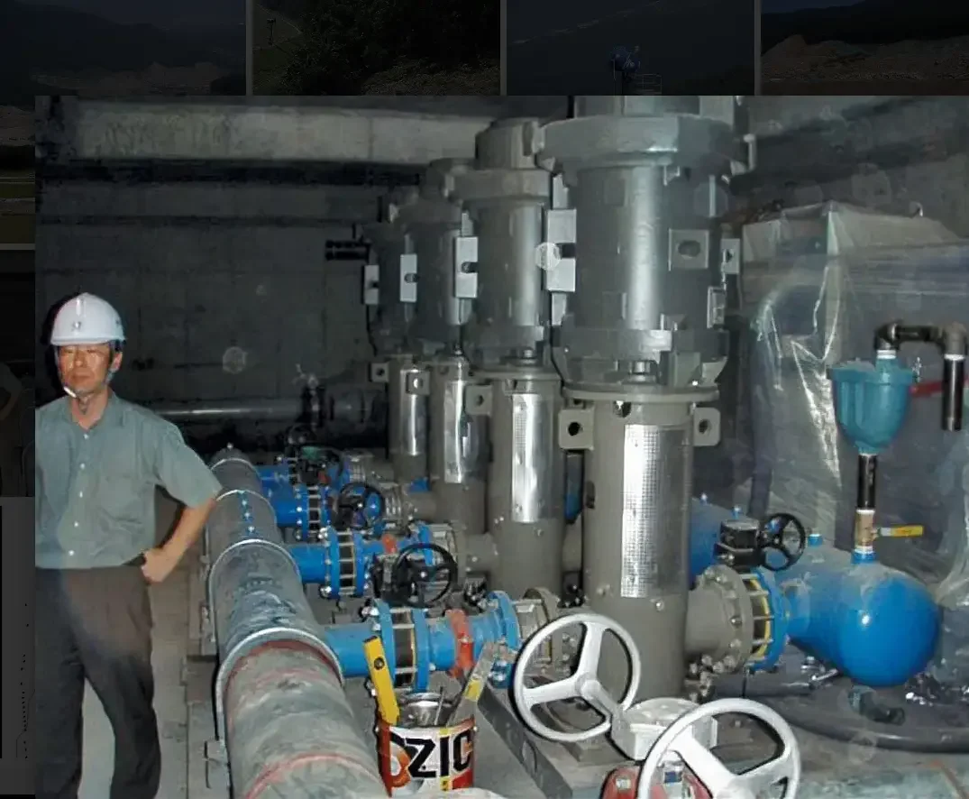 Snowmaking Pump Station at Konjiam, South Korea