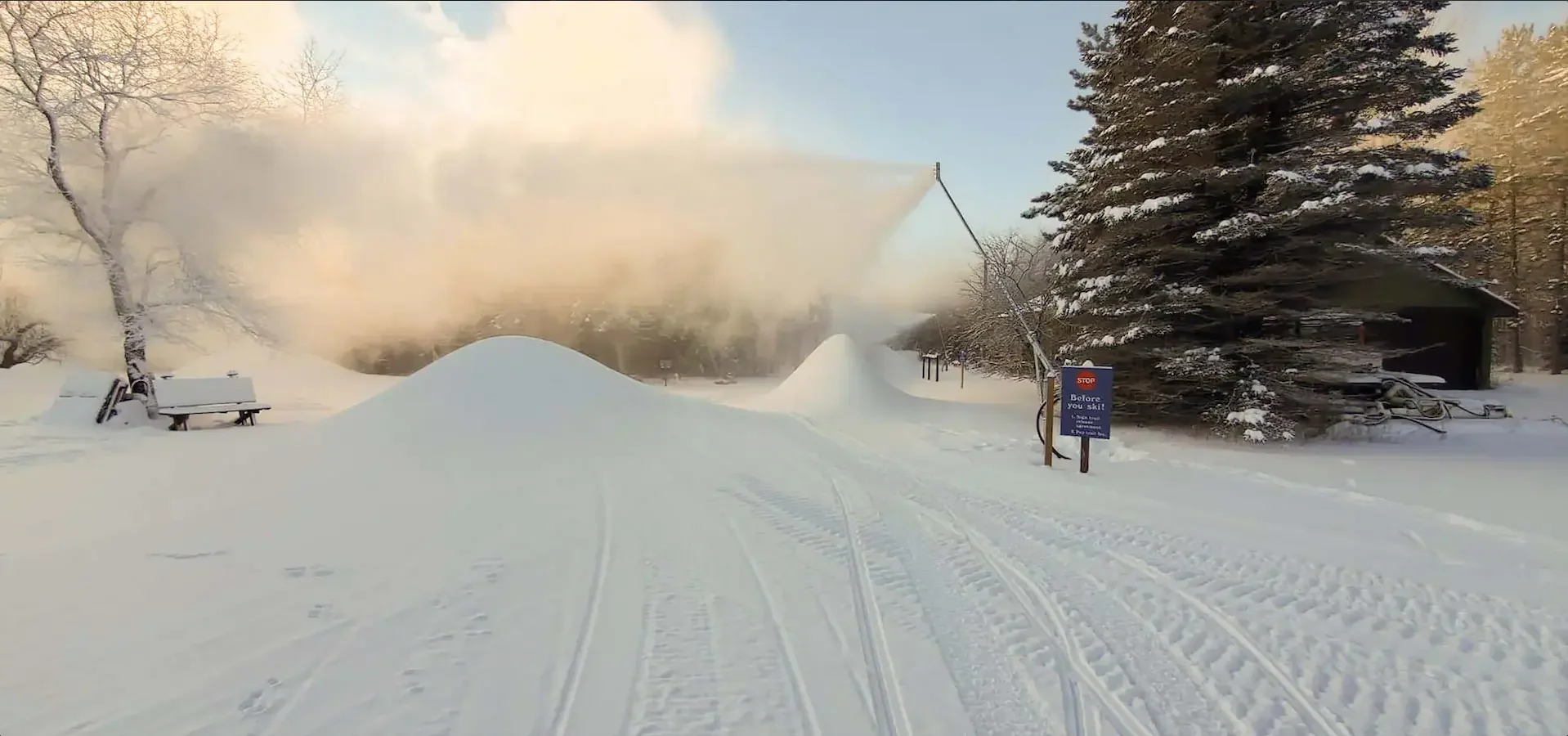 SMI Axis Snowmaking Stick at Forbush Corner, MI