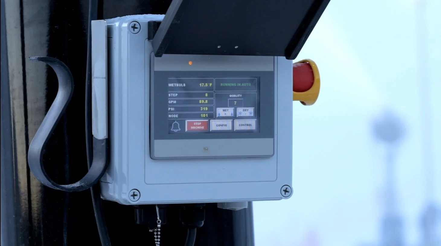 SMI Snowmakers HMI Touchscreen Display