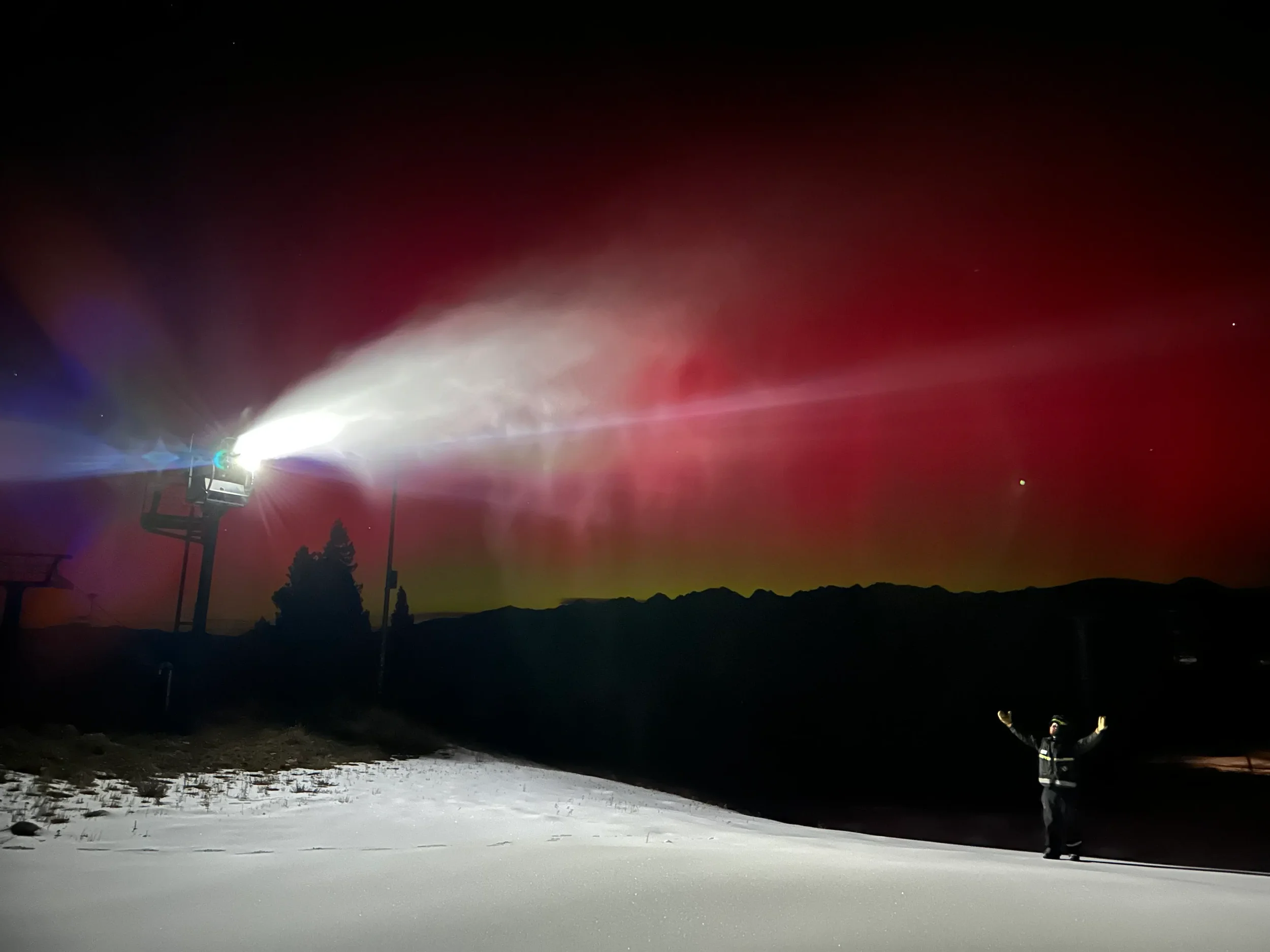 SMI Super Polecat Snowmaker | Vail Mountain, CO