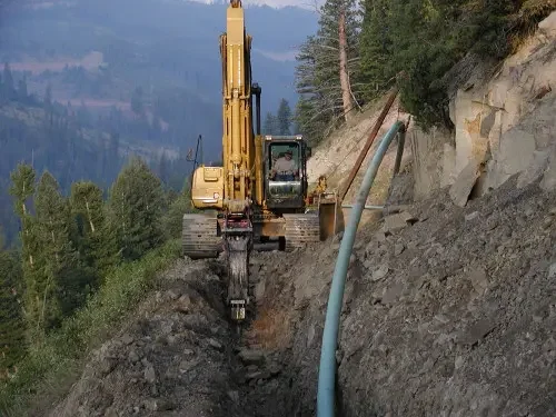 SMI Snowmaking Pipeline Install