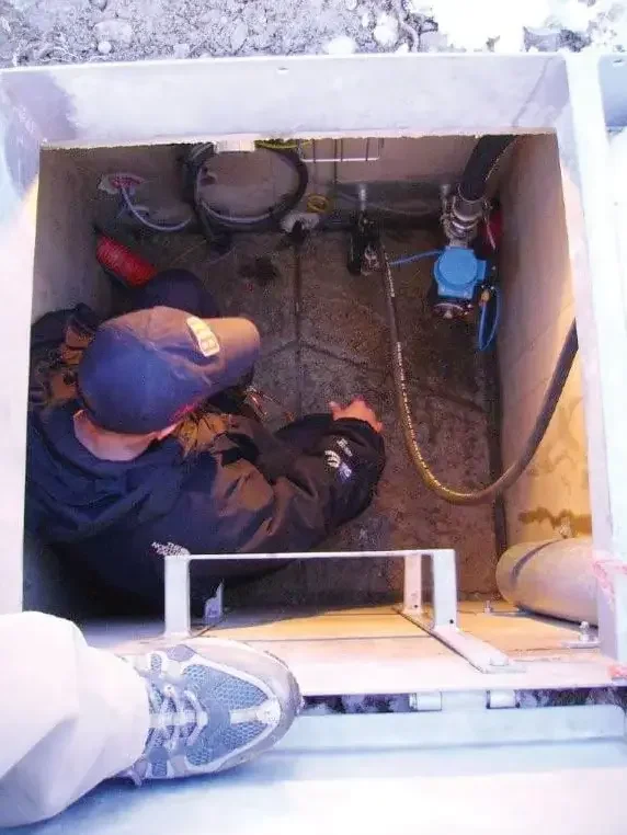 SMI Snowmakers Installing a Snowmaking Vault