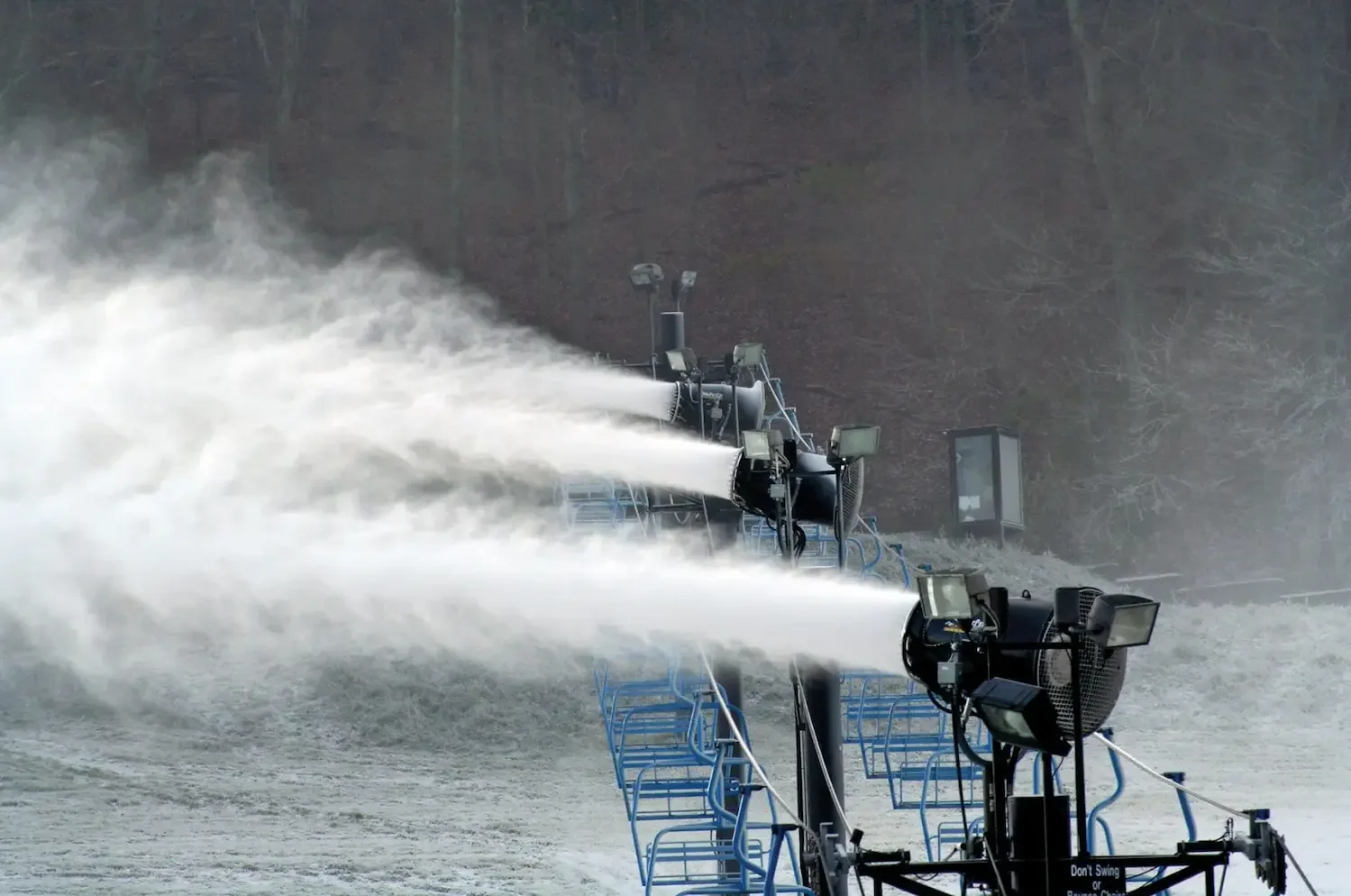 SMI Standard Polecat Snow Makers at Perfect North, IN