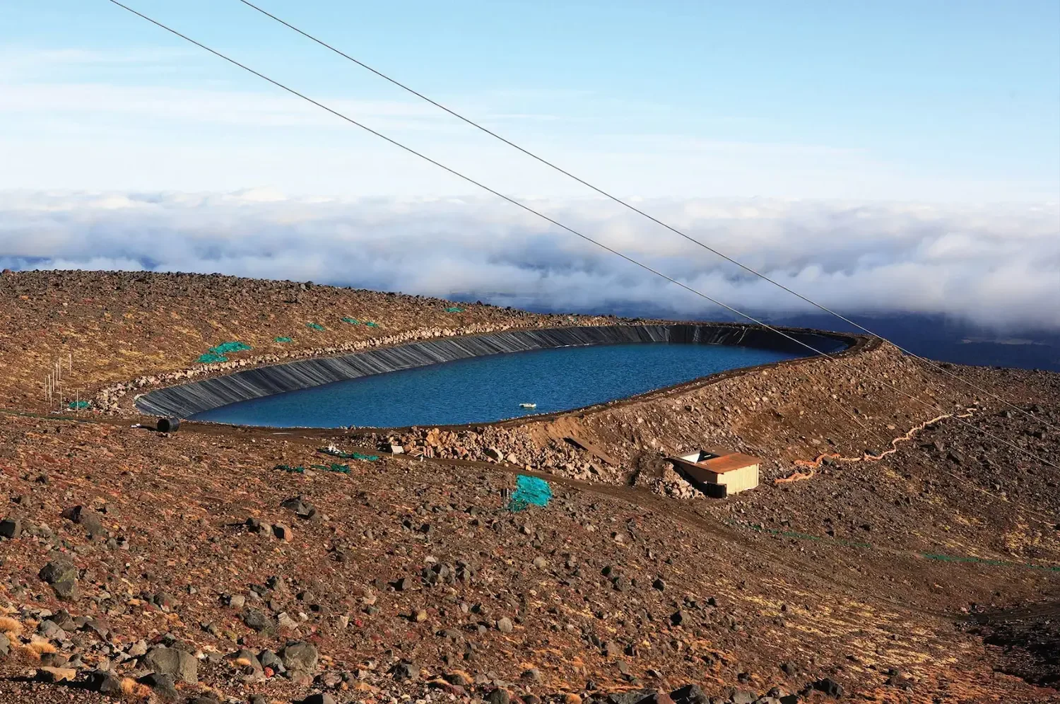 Snowmaking Water Reservoir