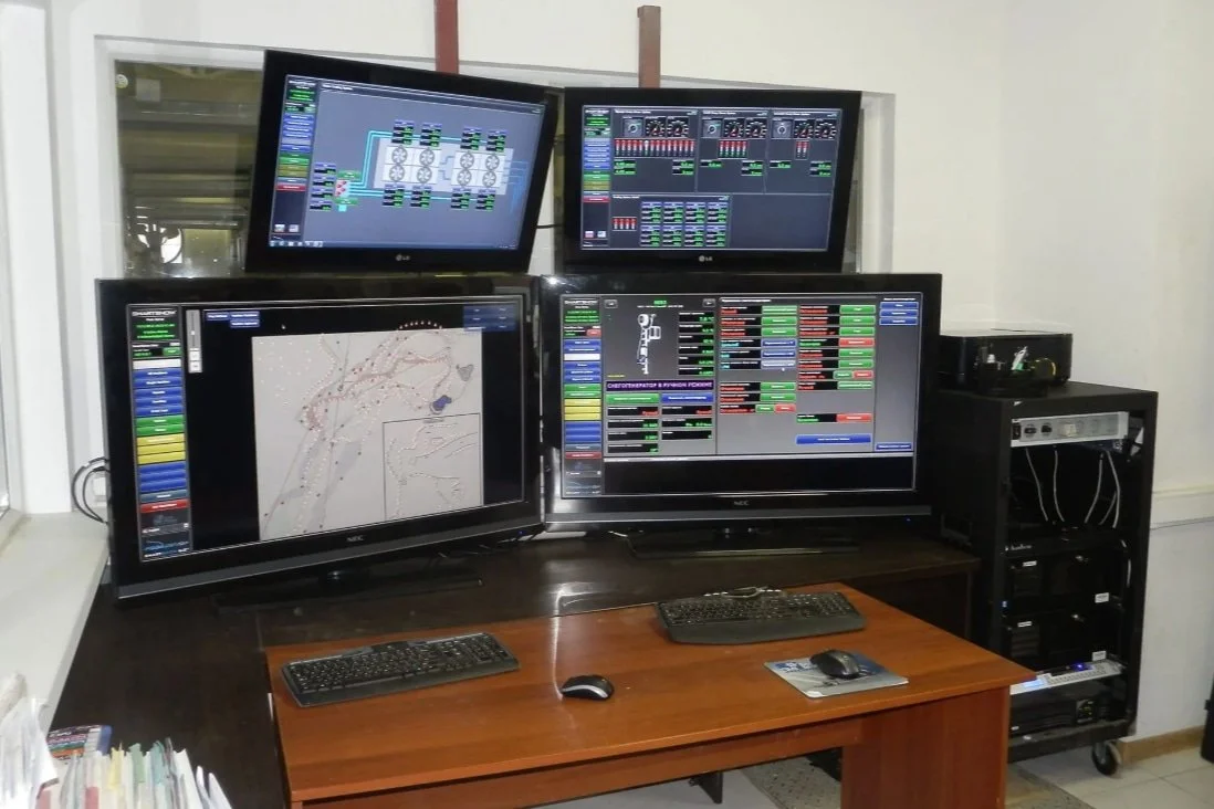 SMI's SmartSnow Software used for the snowmaking system at Rosa Khutor, Russia.