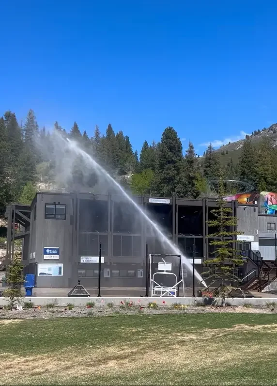 SMI Firecat Spraying Building