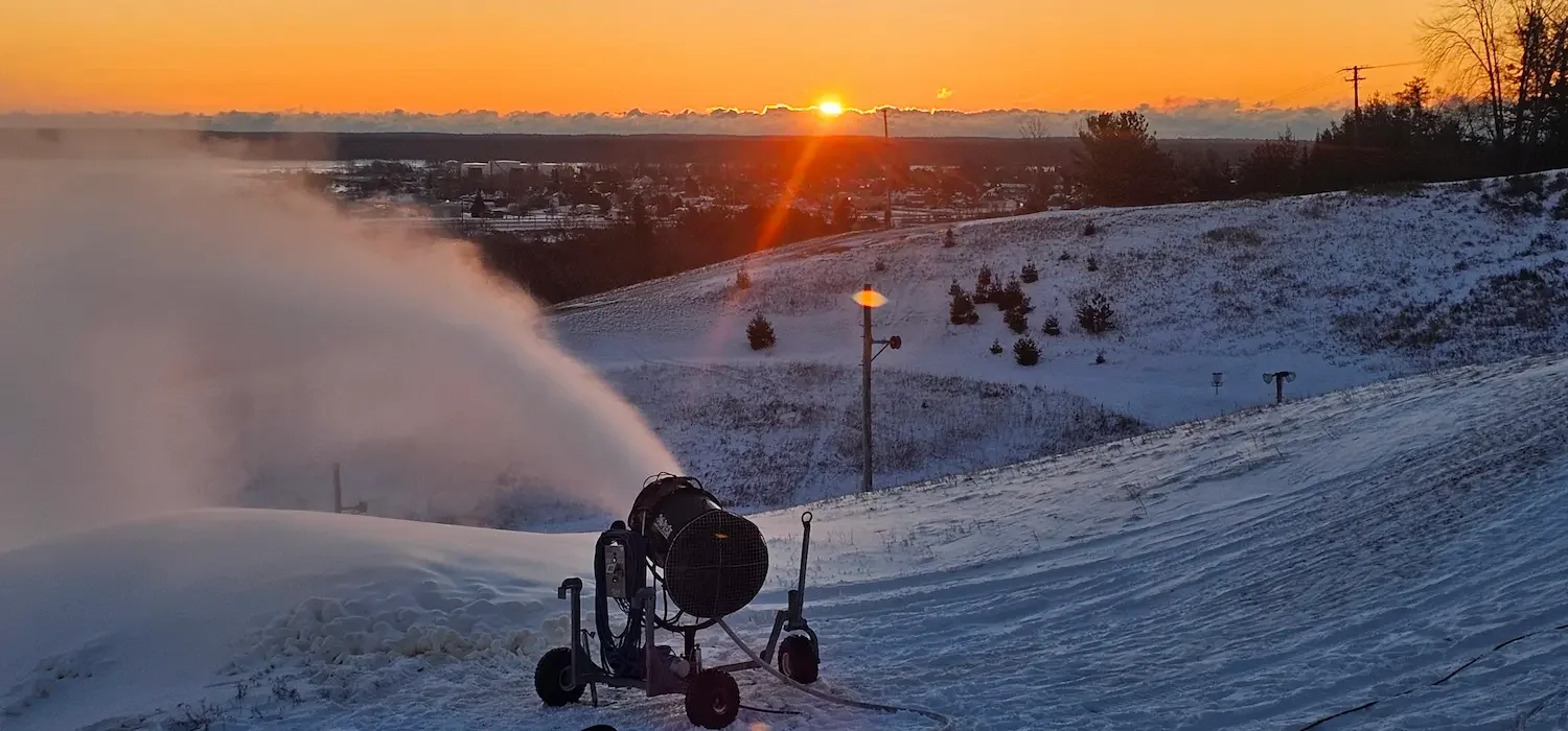 SMI Standard Polecat Snowmaker | Gladstone Ski Hill, MI