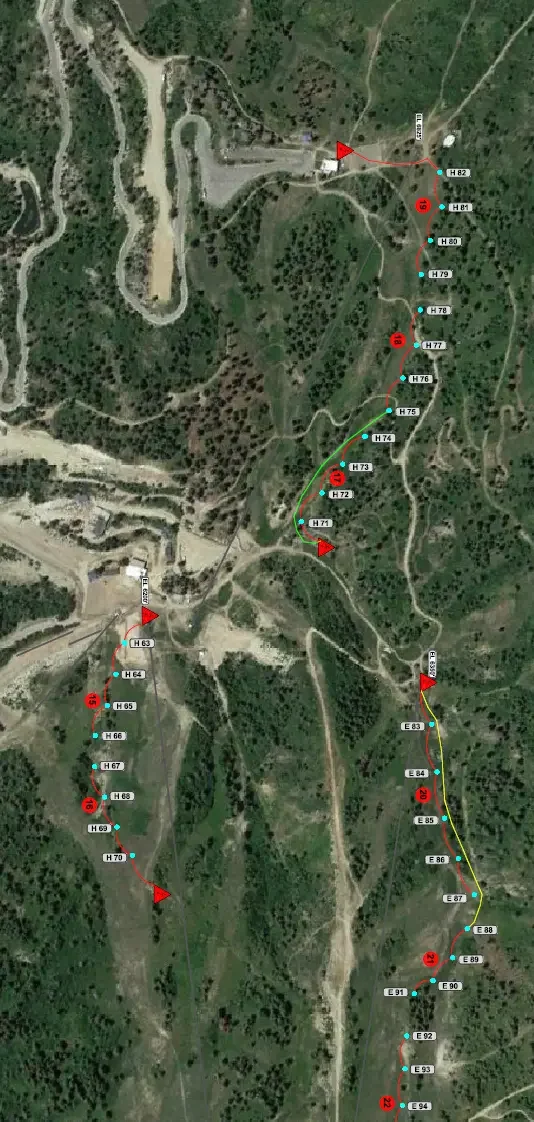 SMI designs a snowmaking electrical layout for a ski resort.
