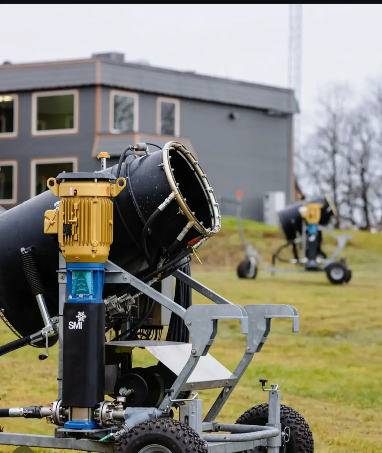 Close-up of SMI on board booster pump.