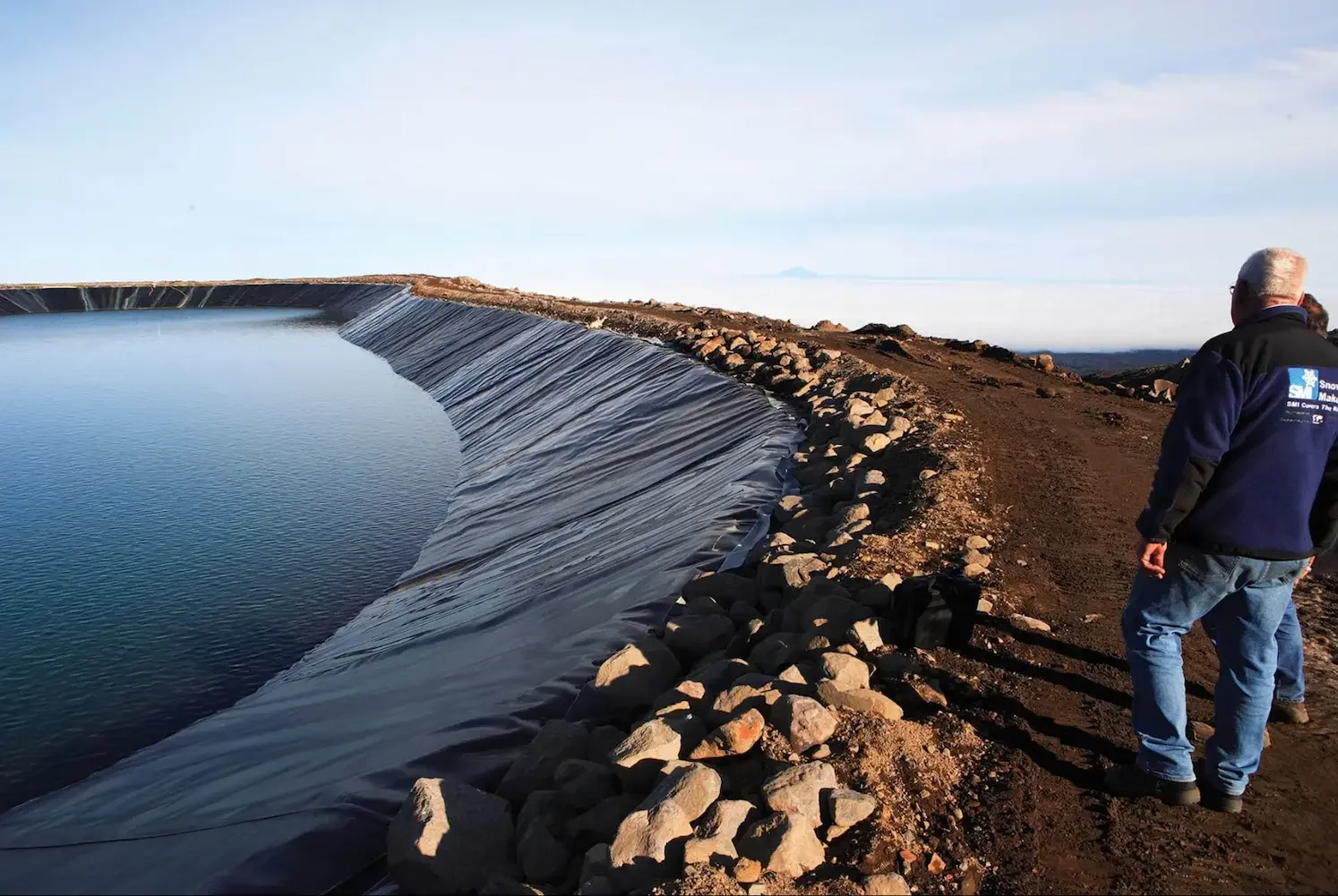 Snowmaking Water Reservoir