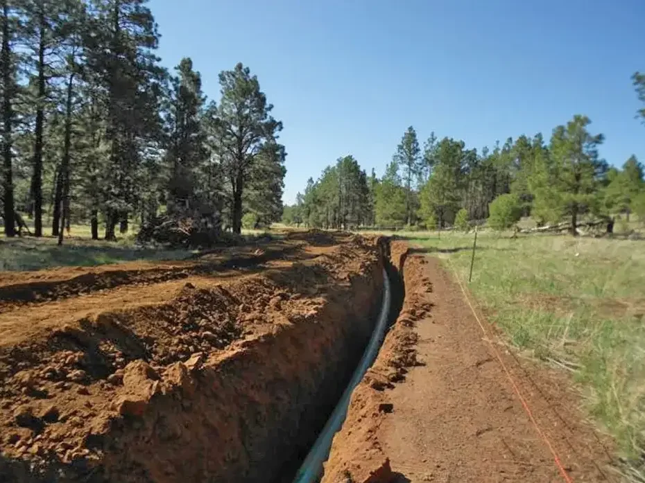 SMI Snowmakers Pipeline Installation at Arizona Snowbowl