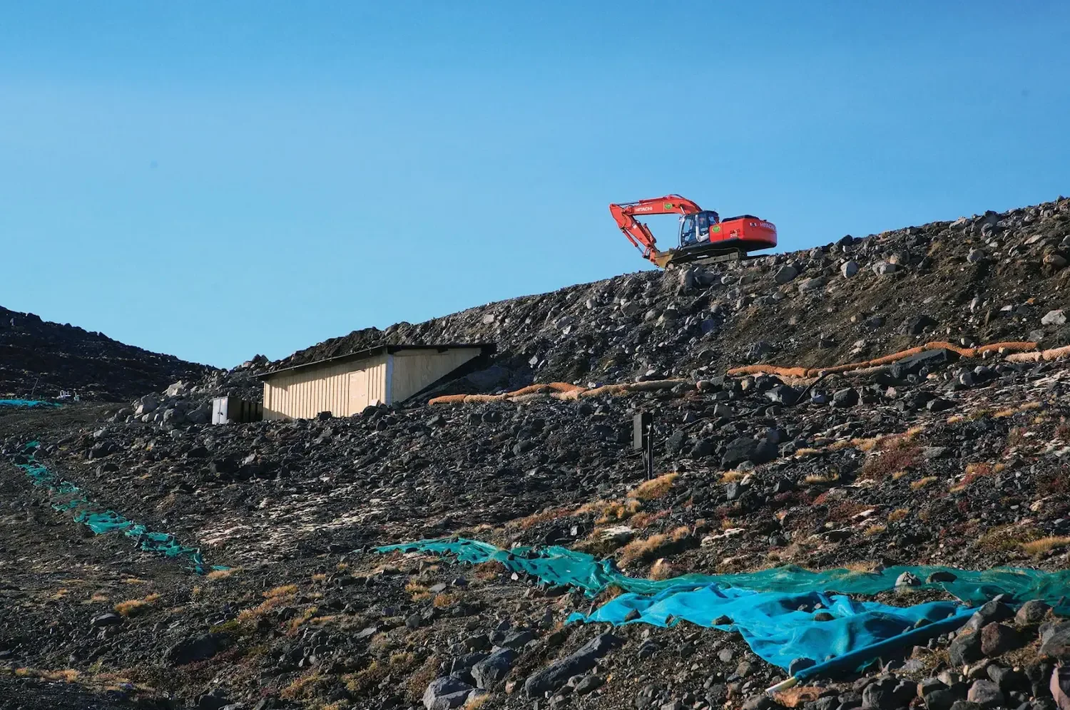 Snowmaking Construction at Turoa, New Zealand