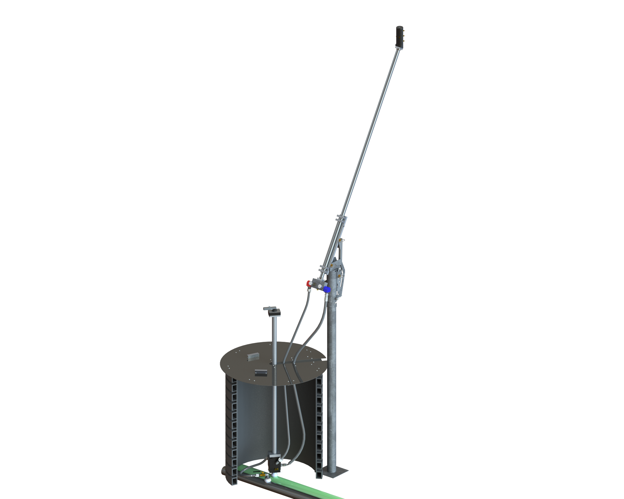 SMI Axis with SMI EZ Hydrant for safer and easier manual operation