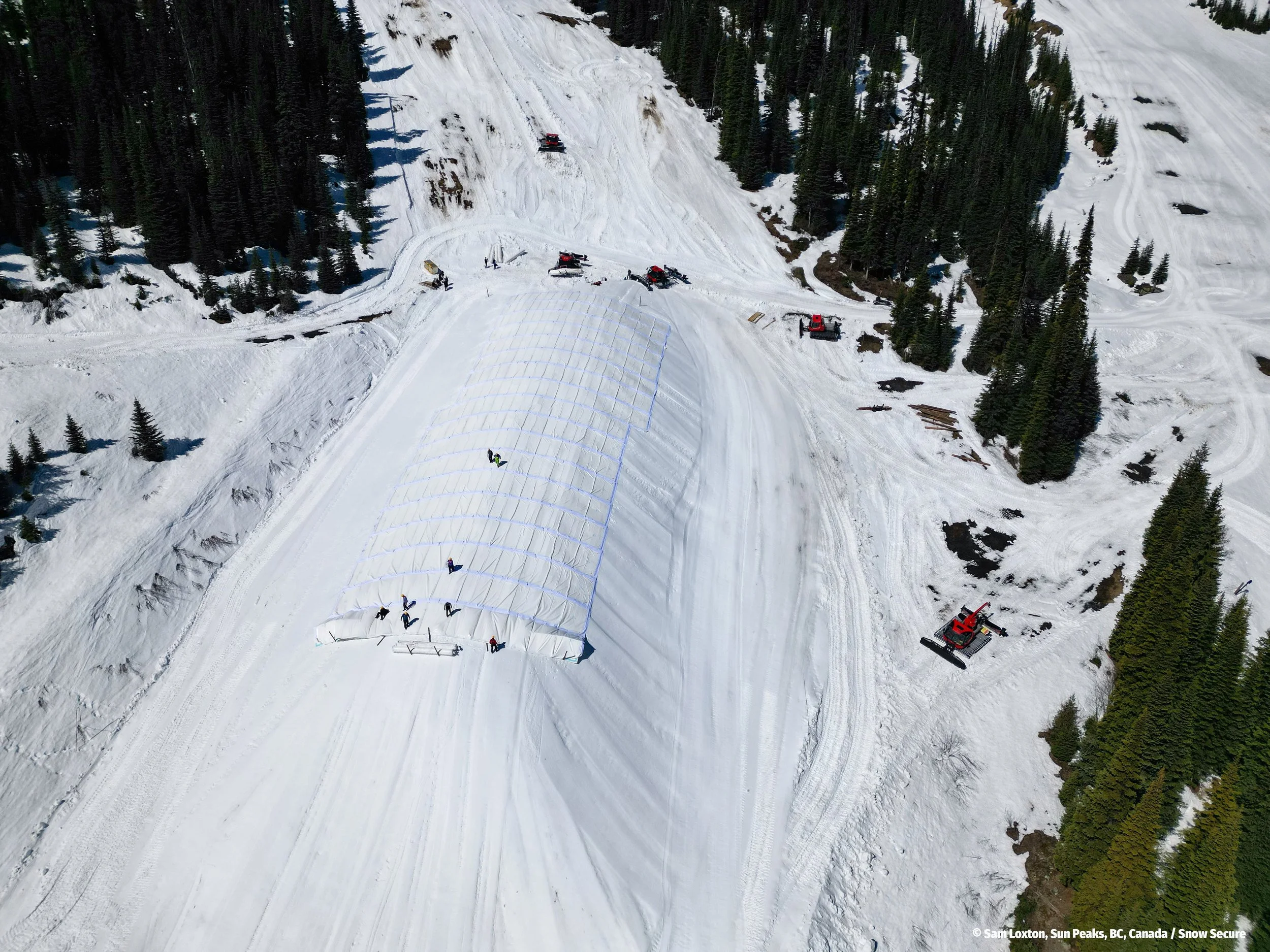 Snow Secure Install at Sun Peaks