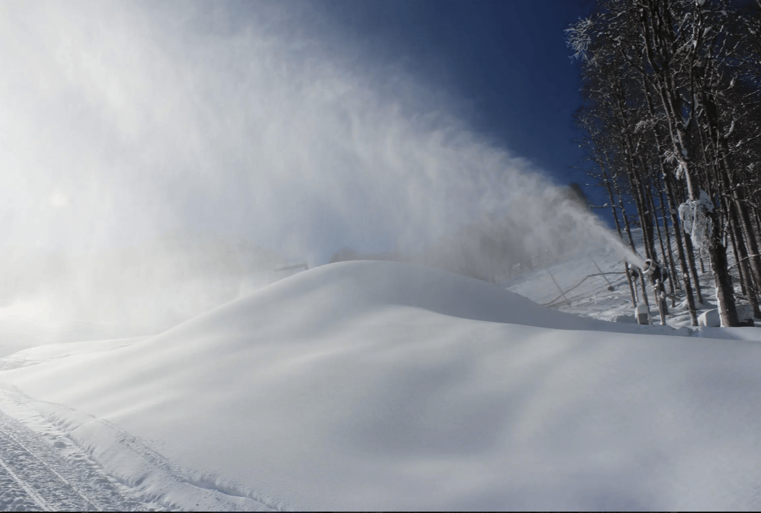 SMI Super Polecat Snowmaker at the 2014 Olympic Venue, Rosa Khutor, Russia