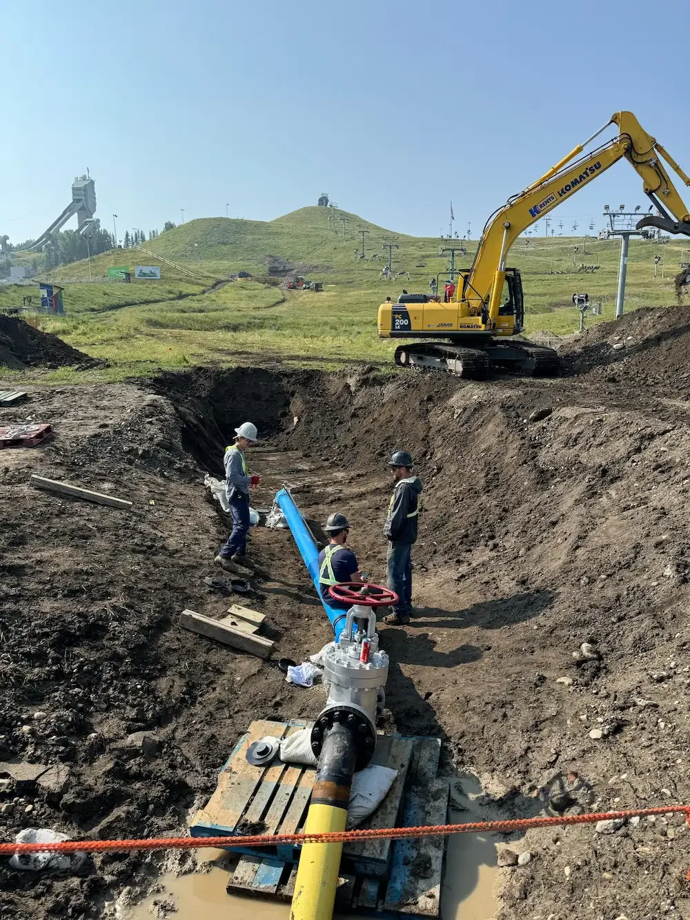 SMI Ductile Piping Install