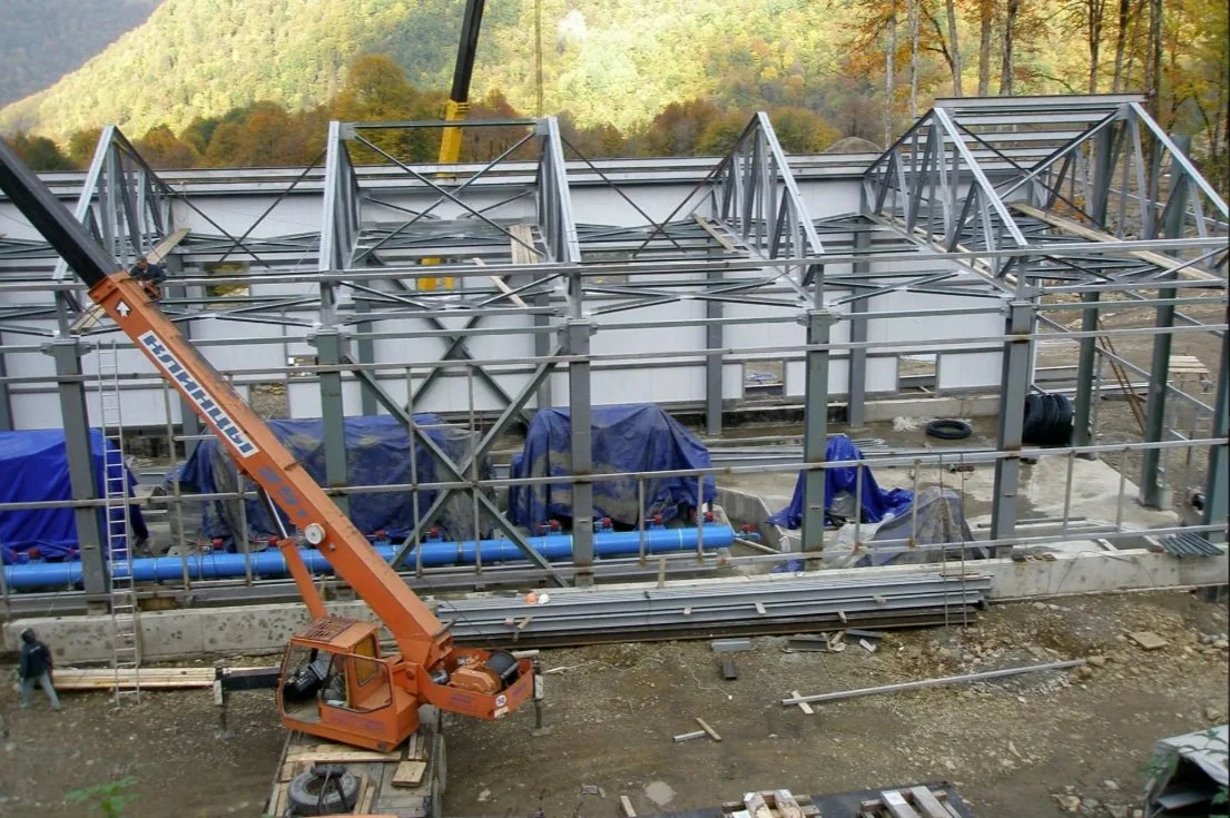 SMI Construction of Rosa Khutor Snowmaking Pump Station