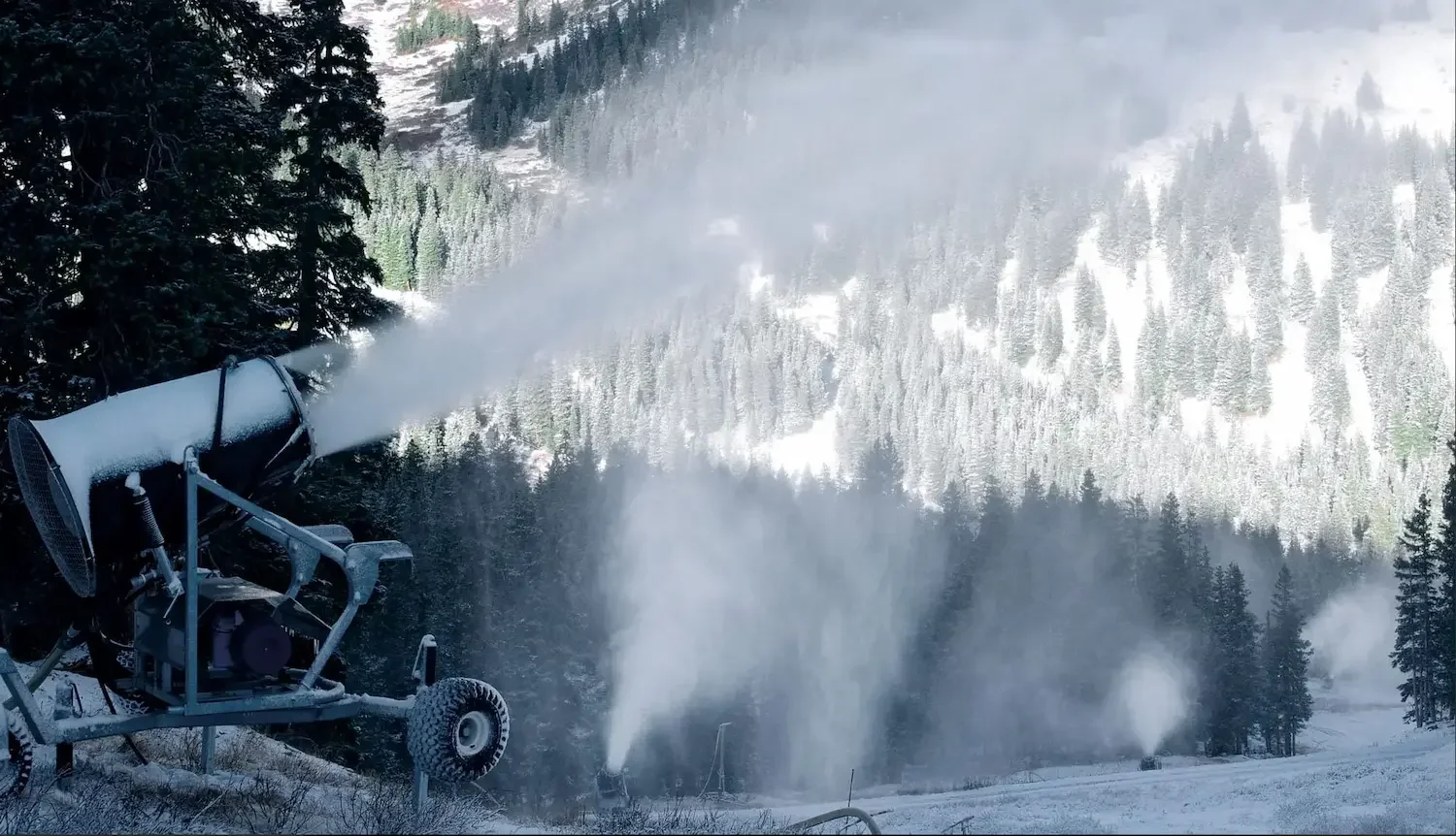 SMI Super Polecat Snowmakers at Golden Peak, Vail CO