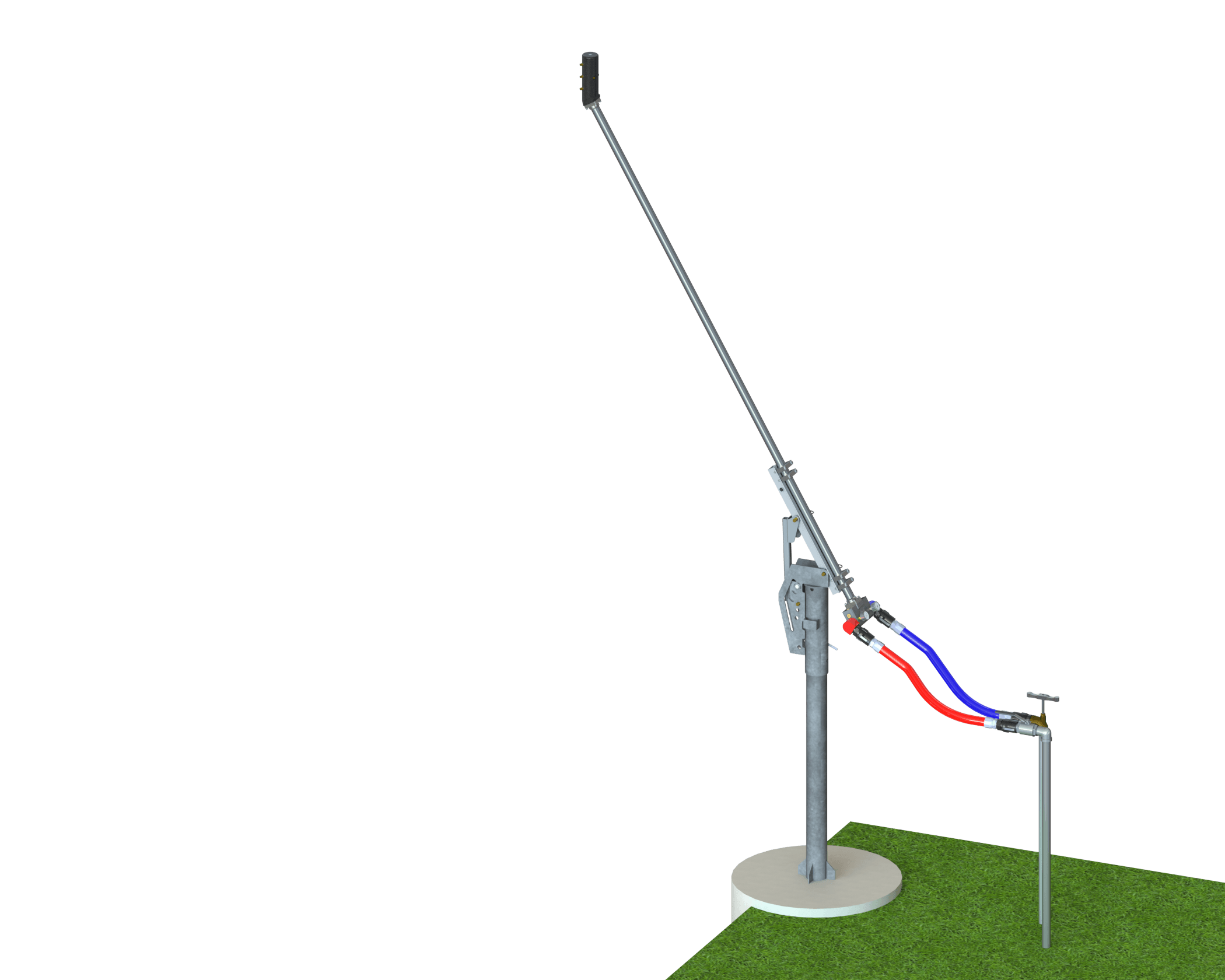 Axis Snowmaking stick in manual hill air configuration