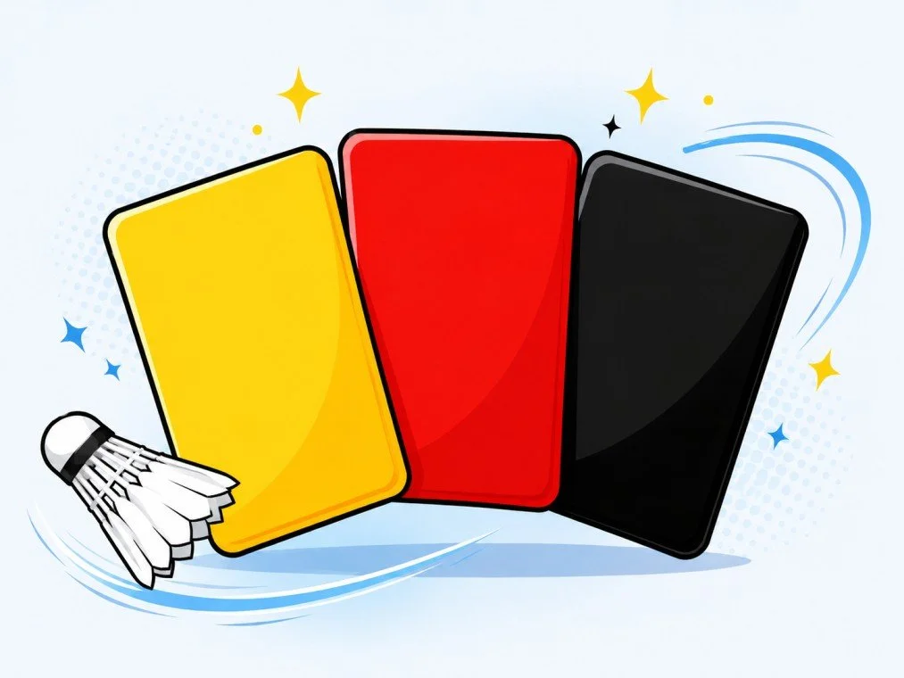 Badminton Cards Explained: Yellow, Red &amp; Black Cards&nbsp;