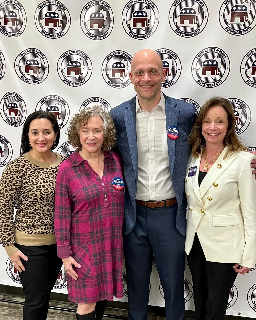 Enjoyed attending the Shelby County Republican Party meeting this evening and appreciated the opportunity to visit with longtime supporters of Shelby County Schools: Retired Mayor Brenda Bell-Guercio, Rep. Susan DuBose, and Councilwoman Emily Casey.