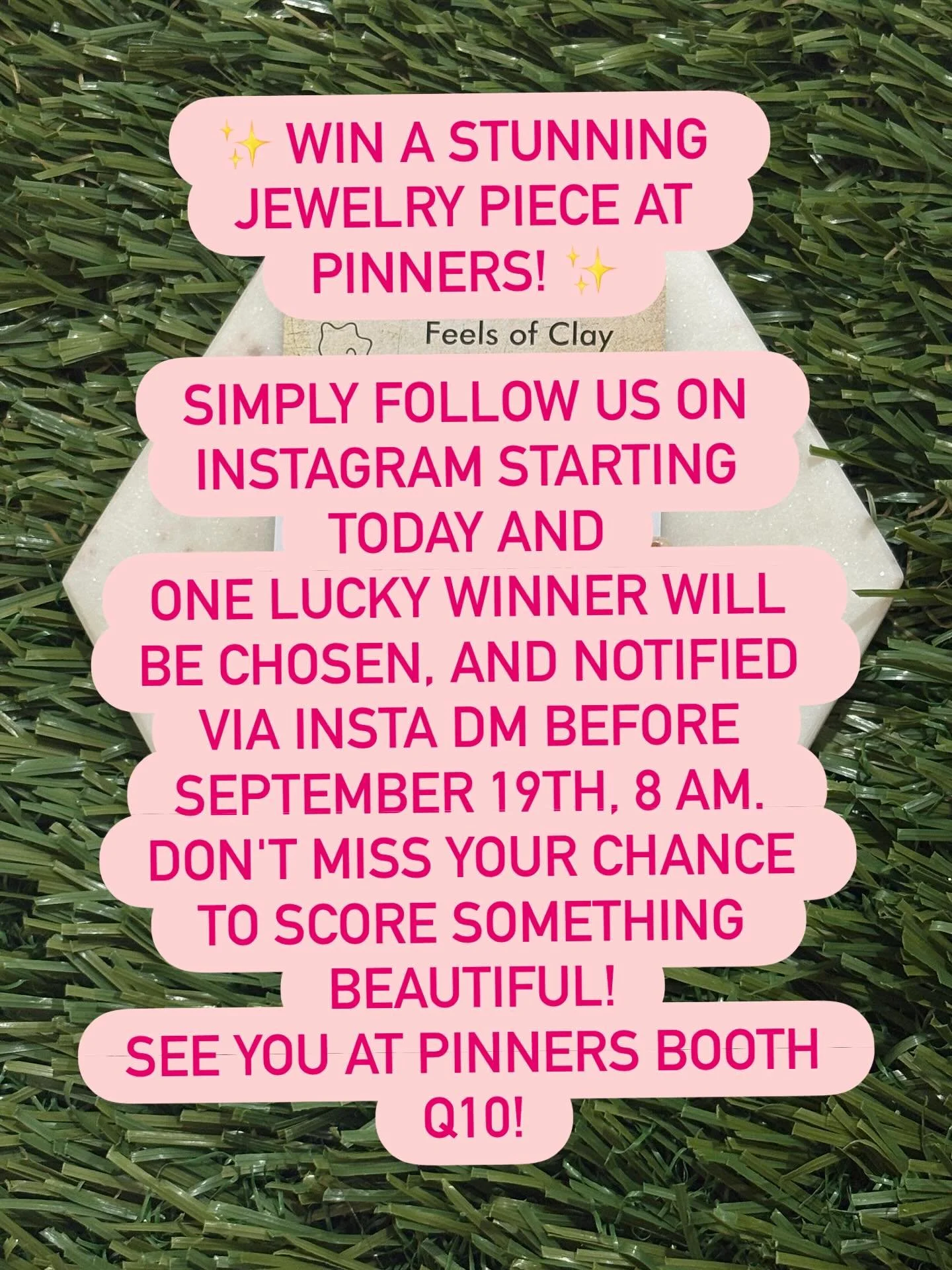 #pinnerstx @pinnersconf #feelsofclay 

#ceramicjewelry