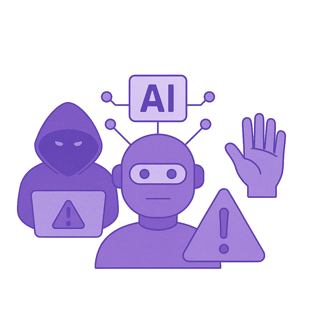 AI Attackers with a offensive security specialist behind him.