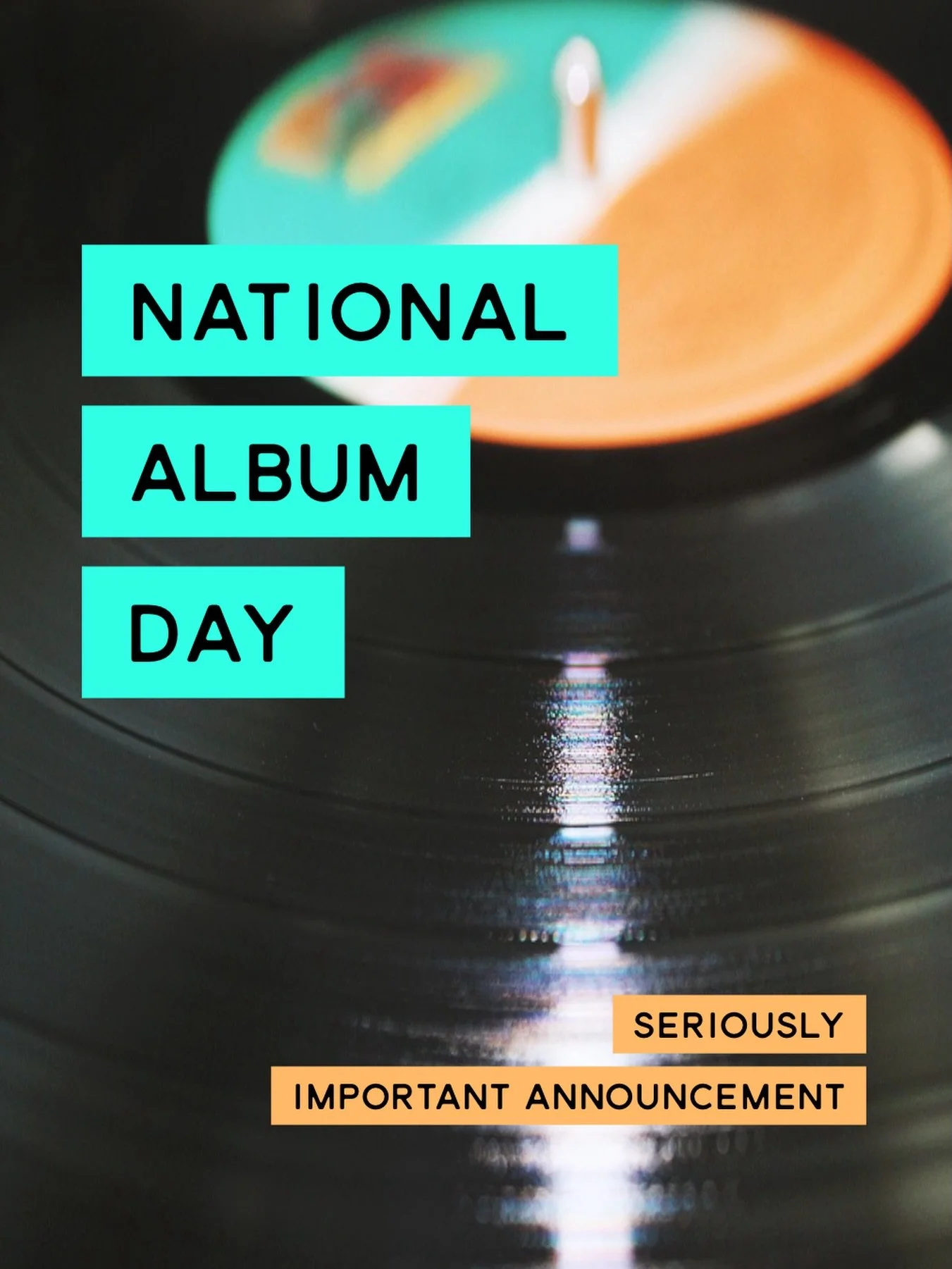 It&rsquo;s National Album Day tomorrow.
.
We&rsquo;ve thought long and hard about how to celebrate this - but if we&rsquo;re honest, where do we even start . . . 
.
The iconic / the staff picks / the top 10s / the breakthroughs / the seminal / the hi