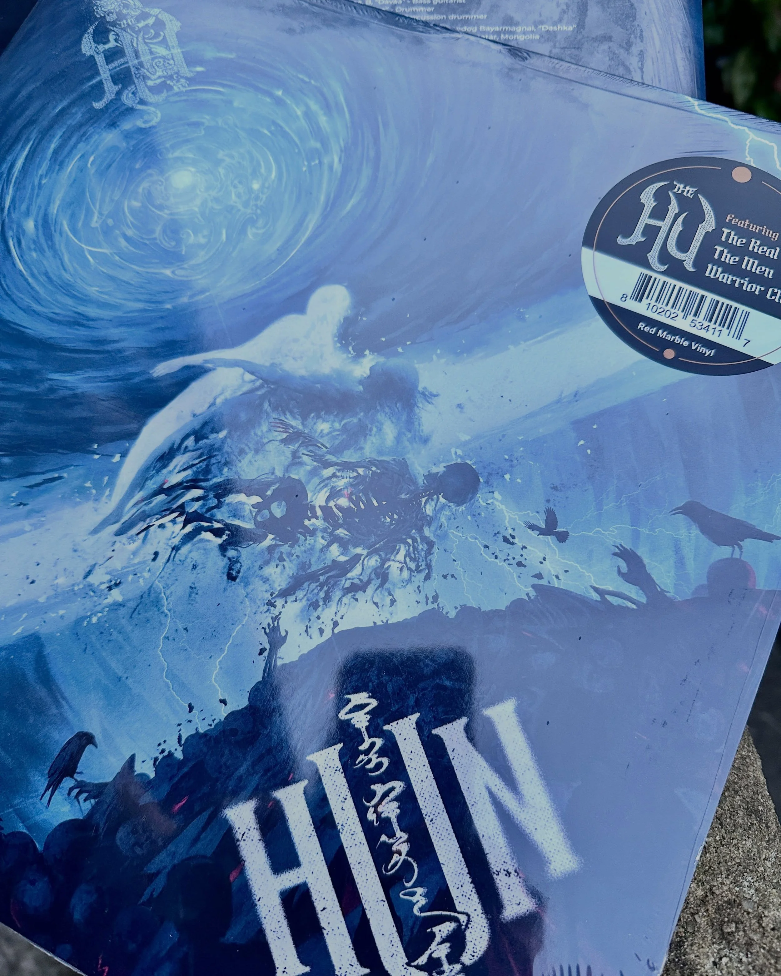 Mongolian folk metal band The Hu.
.
A force of nature and pioneers of the Hunnu Rock genre.
.
Their highly-anticipated third studio
album HUN, on red splatter vinyl is in the shop now.
.
#thehuofficial #hunnurock #mongolianthroatsinging
#throatsingin