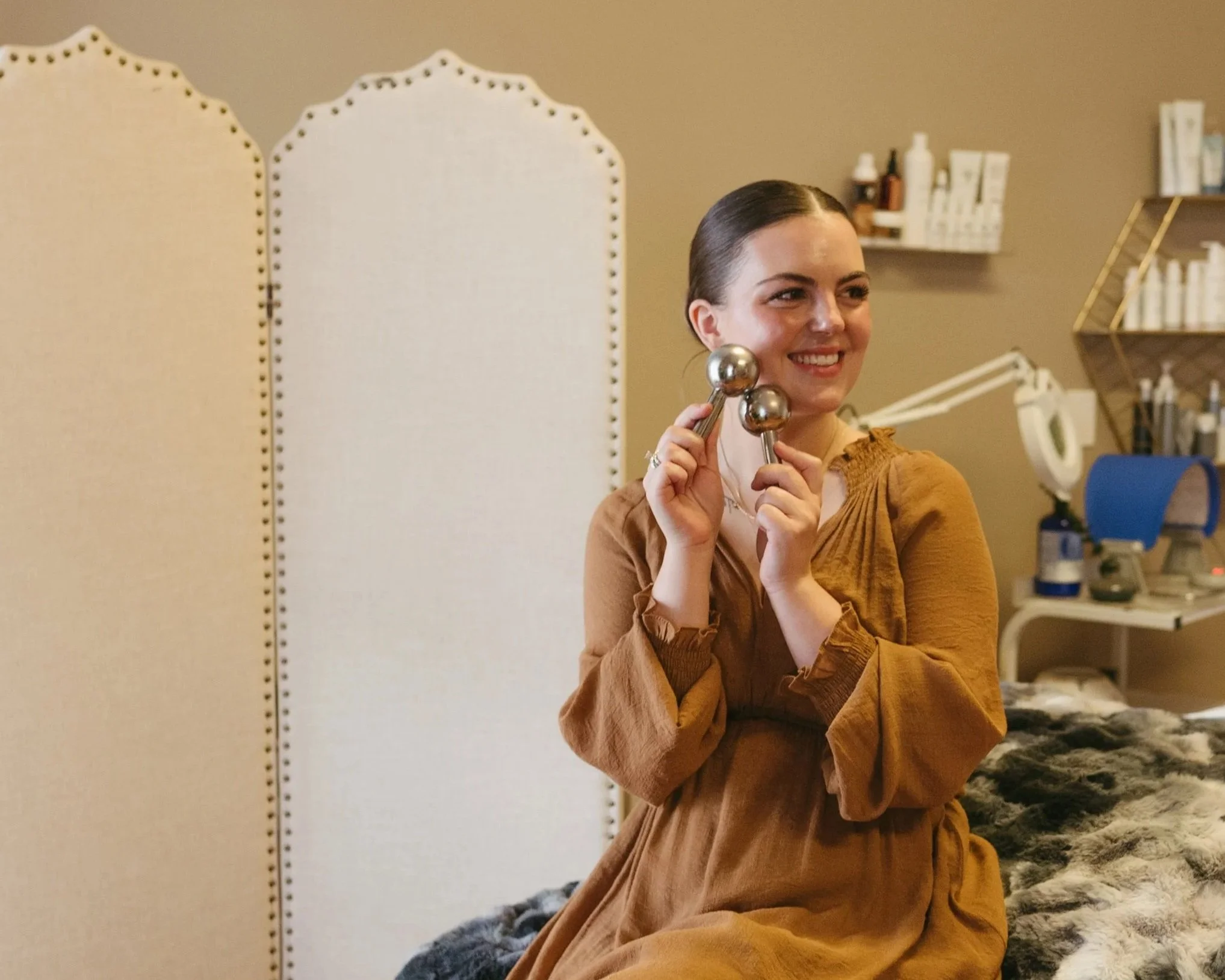 esthetician in skincare clinic, colorado springs