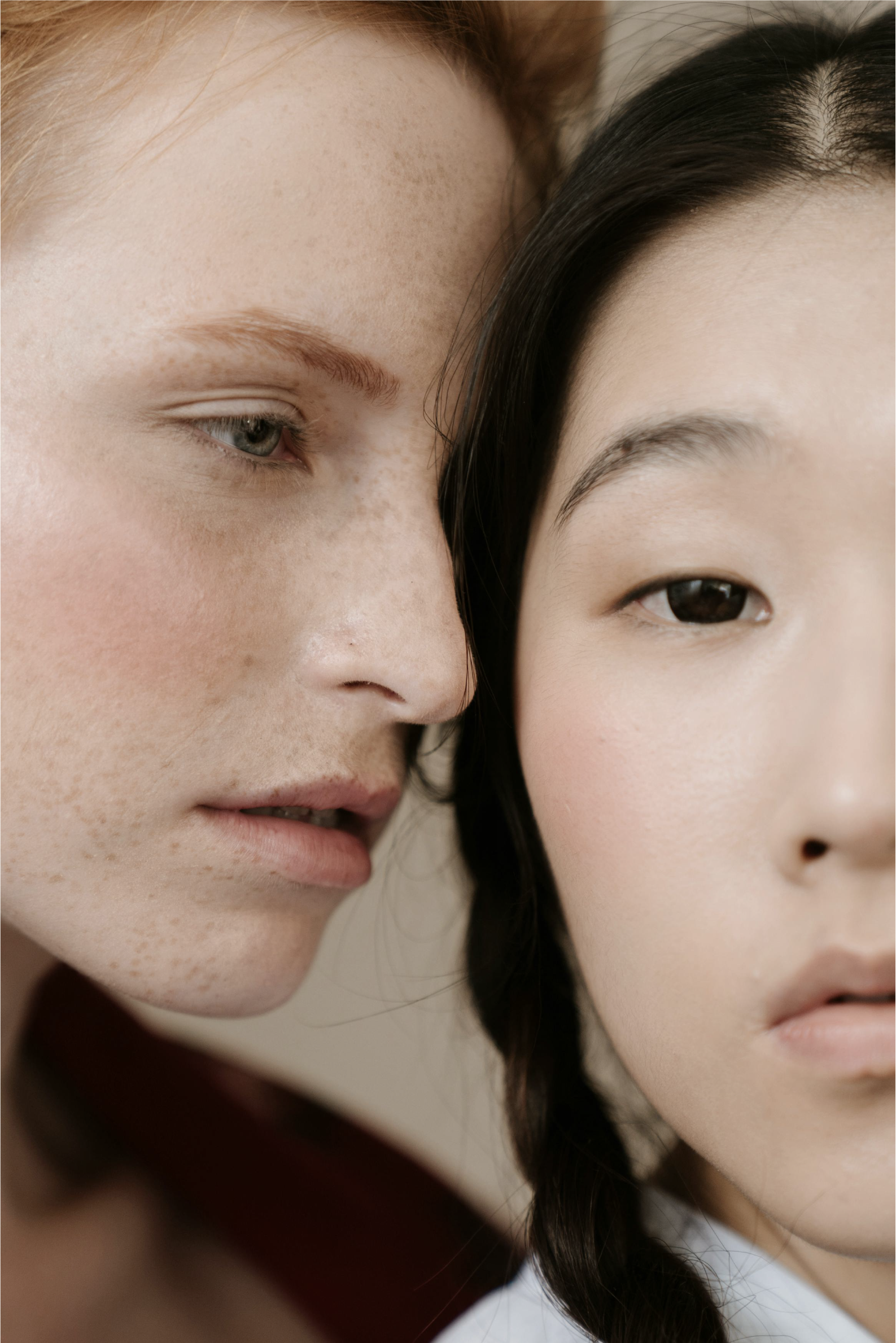 two women's faces; skincare clinic near me