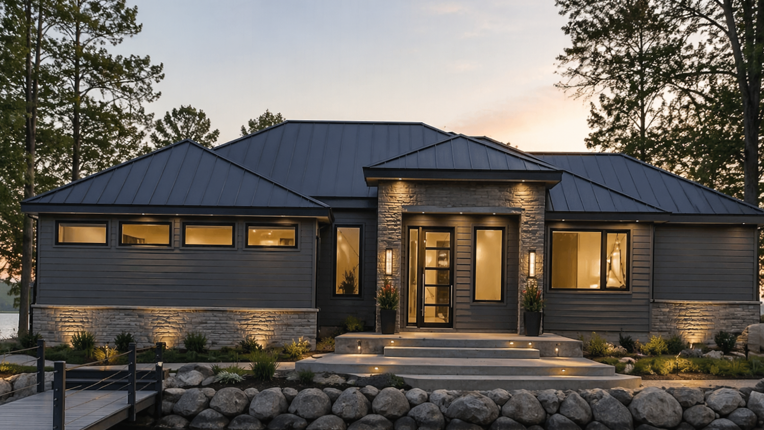 Timeless Lake Side Living