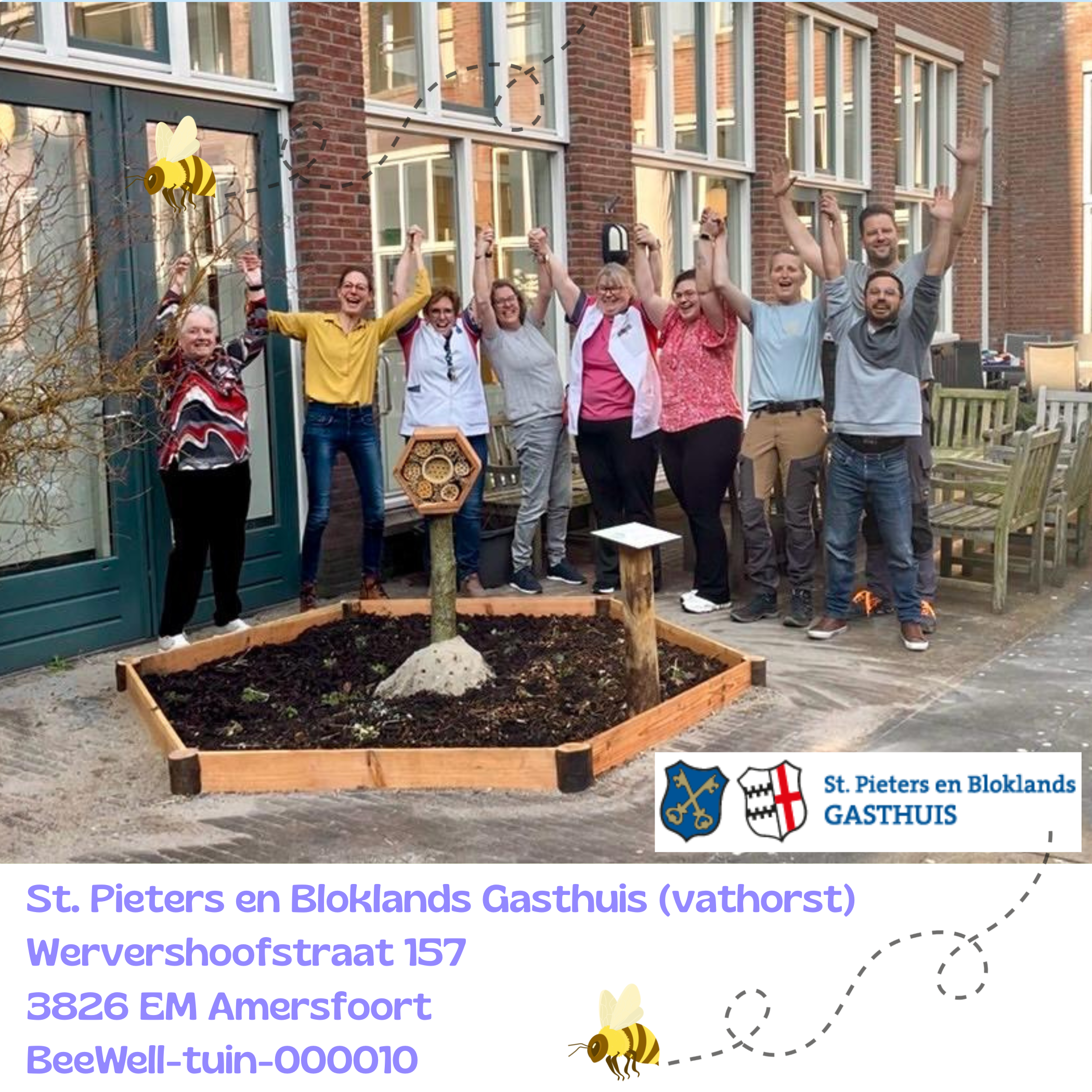 St. Pieters en Bloklands Gasthuis BeeWell-tuin