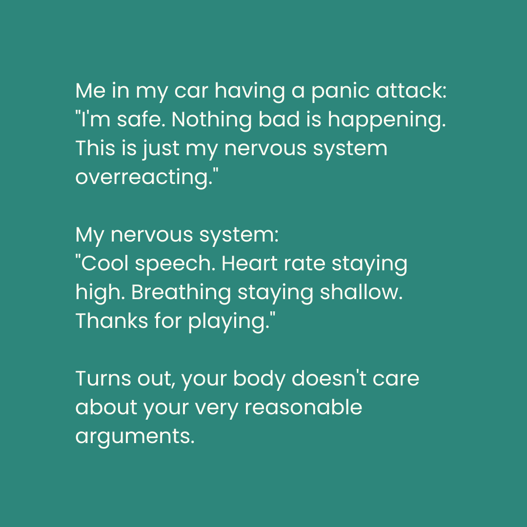 #10: Why you can't think your way into feeling better
