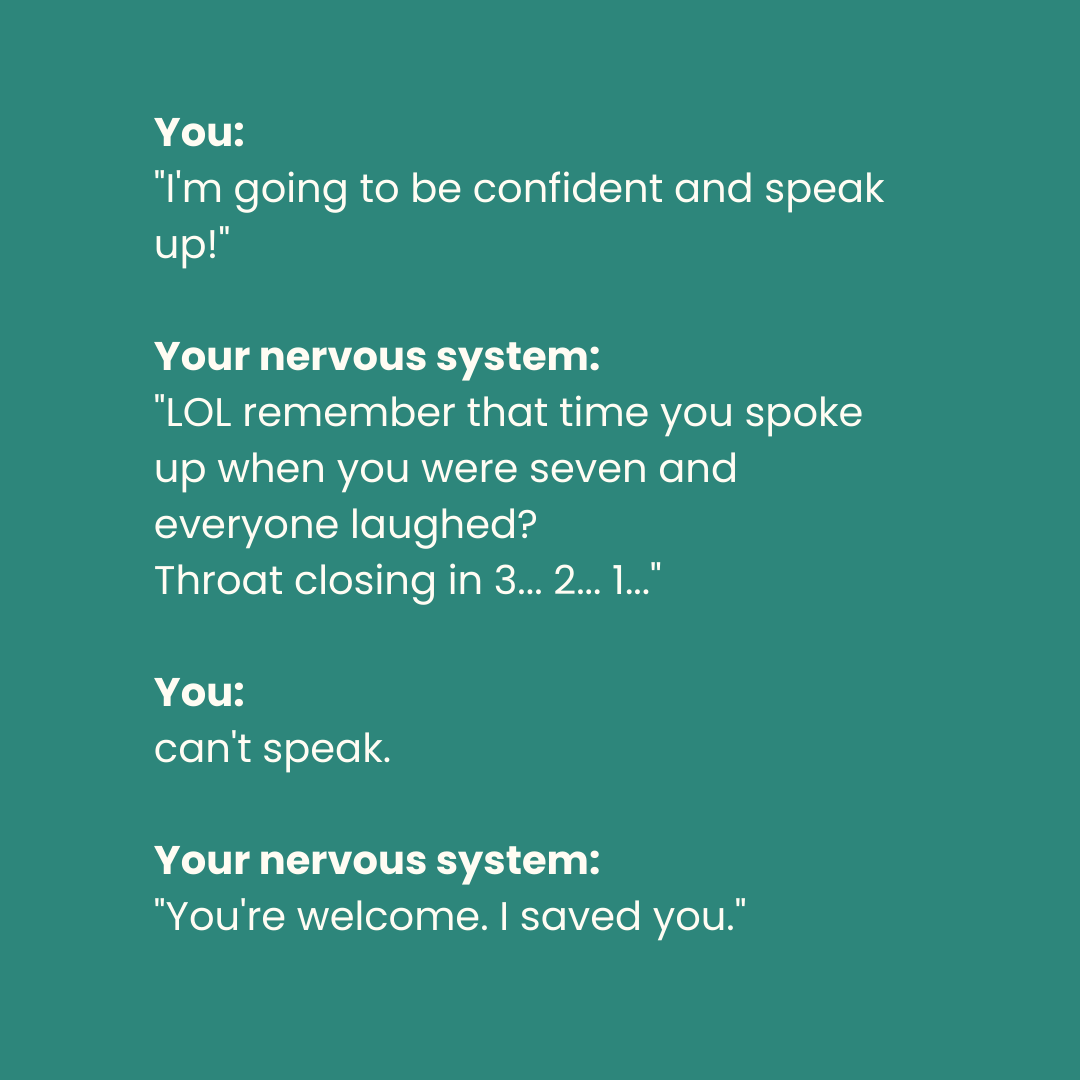 #12: Your nervous system is running your life: And it's been making decisions without consulting you