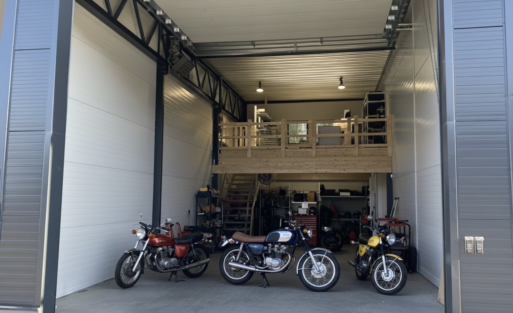 Motorsykkelgarage