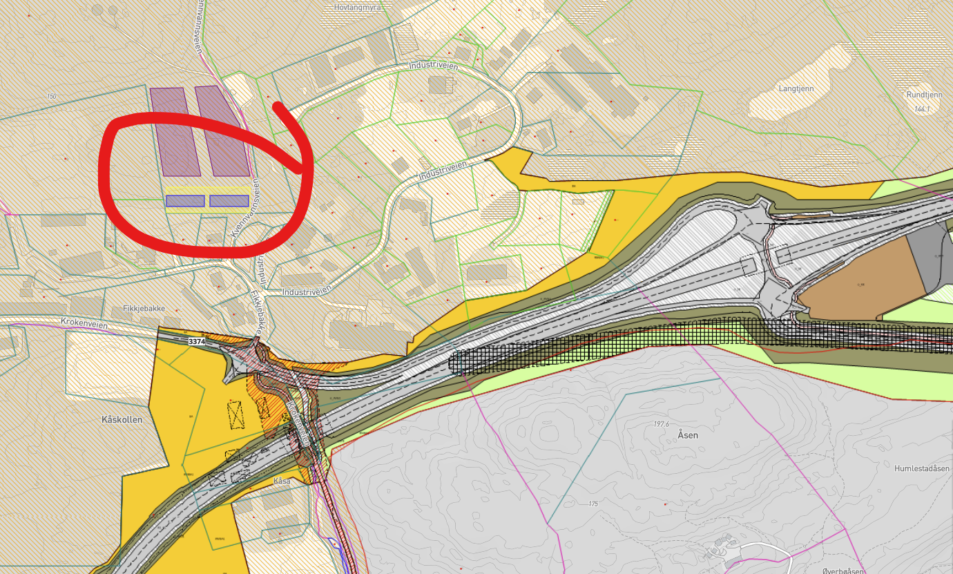 Fikkjebakk plassering med nye veien 01.png