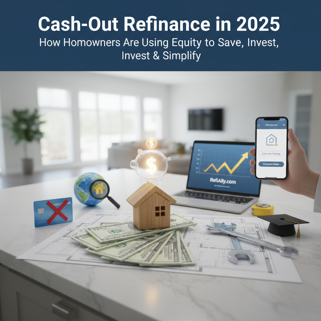Cash-Out Refinance in 2025: How Homeowners Are Using Equity to Save, Invest &amp; Simplify