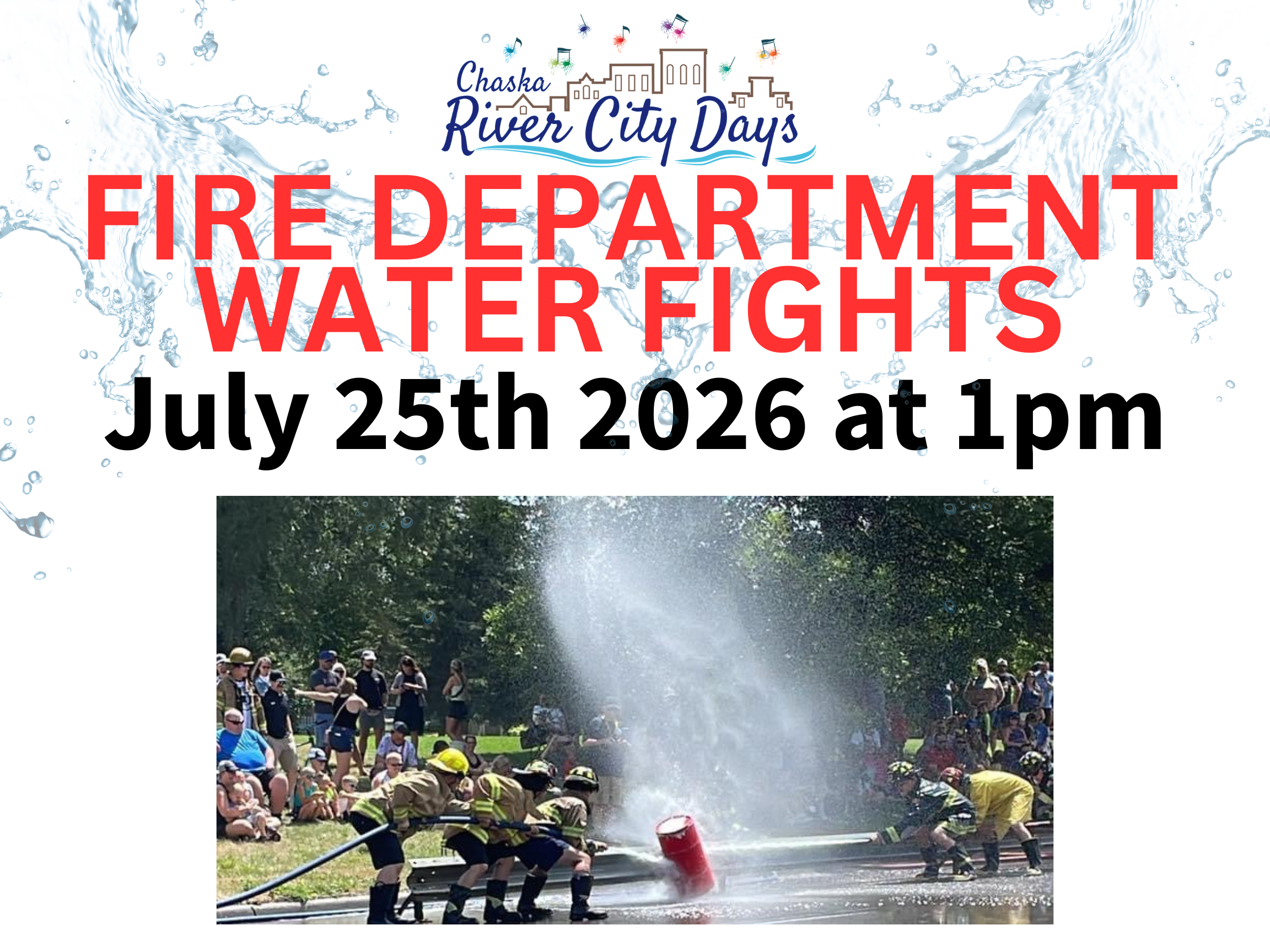 Fire Department Water Fights 