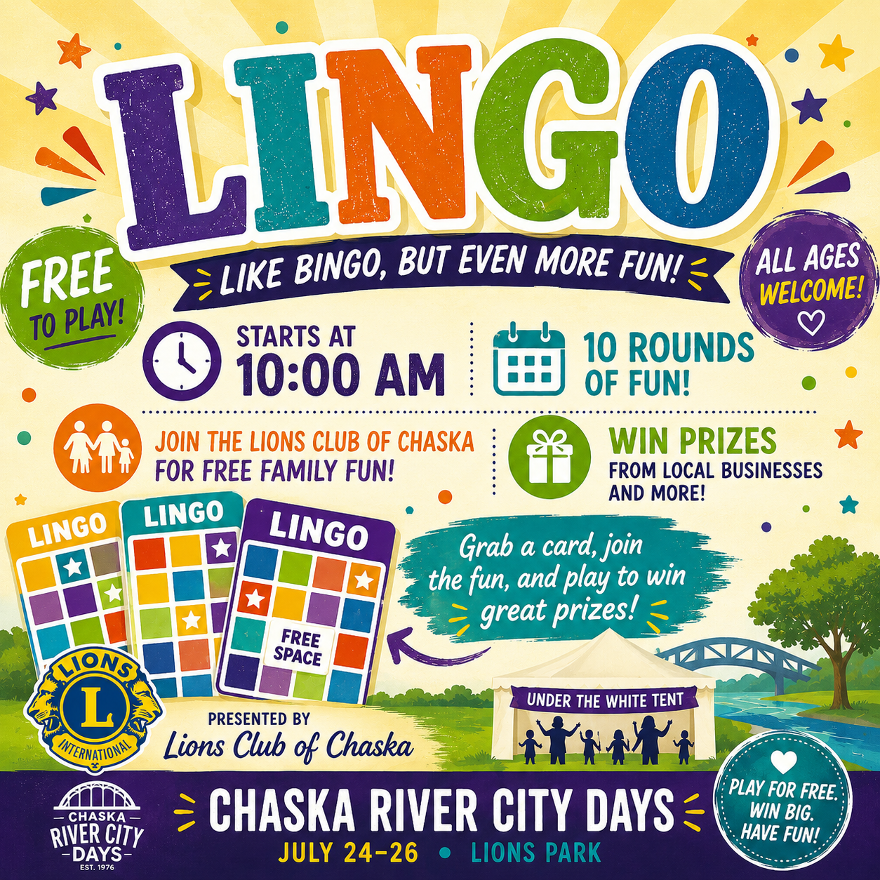 Lingo by the Chaska Lions Club
