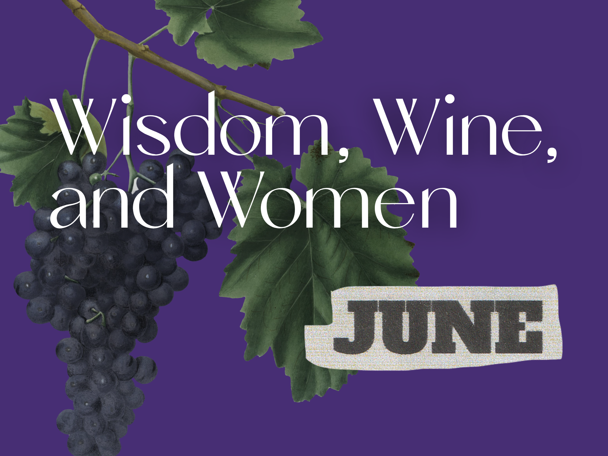 Wisdom,Wine and Women-Legislative:Finish Line Ahead