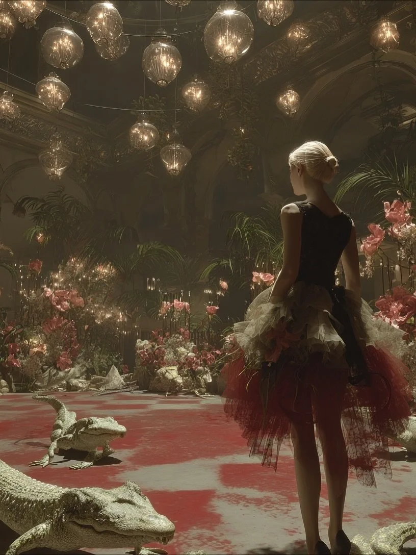 Esto pasa cuando se encuentran mi imaginacion, literatura argentina y la inteligencia artificial. 🙅🏼&zwj;♀️ 

Una reversi&oacute;n est&eacute;tica de &ldquo;Las Medias de los Flamencos&rdquo; de Horacio Quiroga. 

Espero que les guste tanto como a 