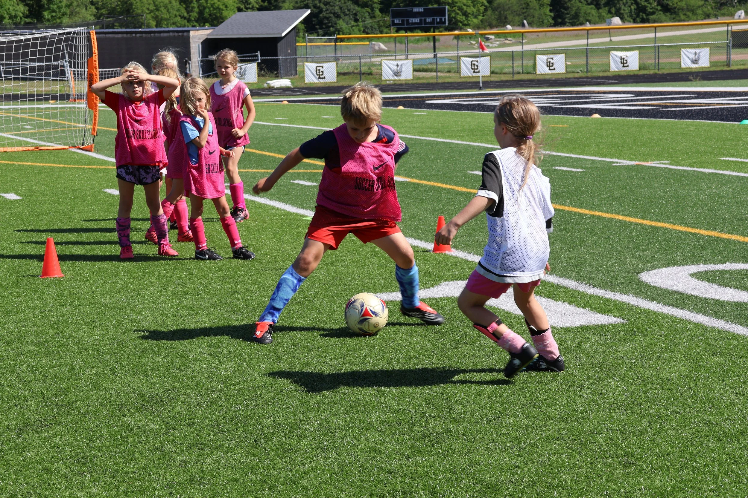 Soccer School with team evanston