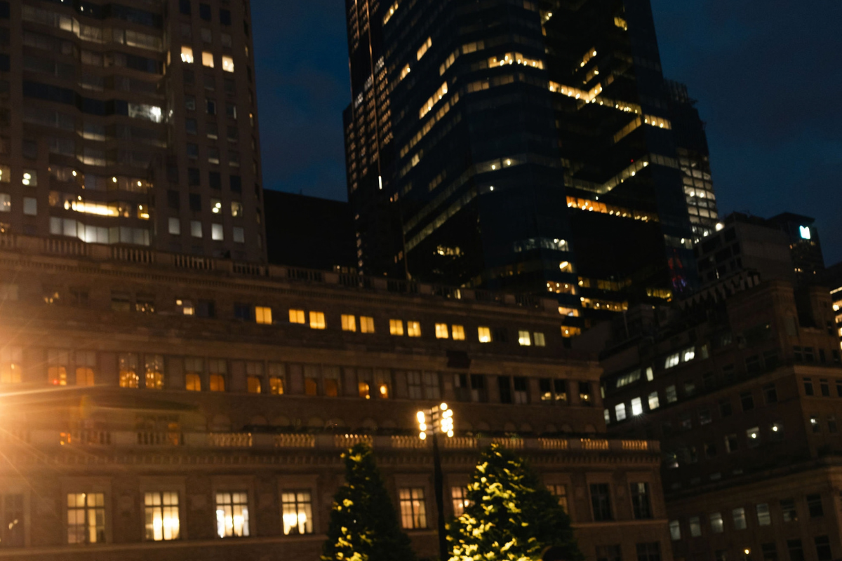 A bunch of buildings in New York City