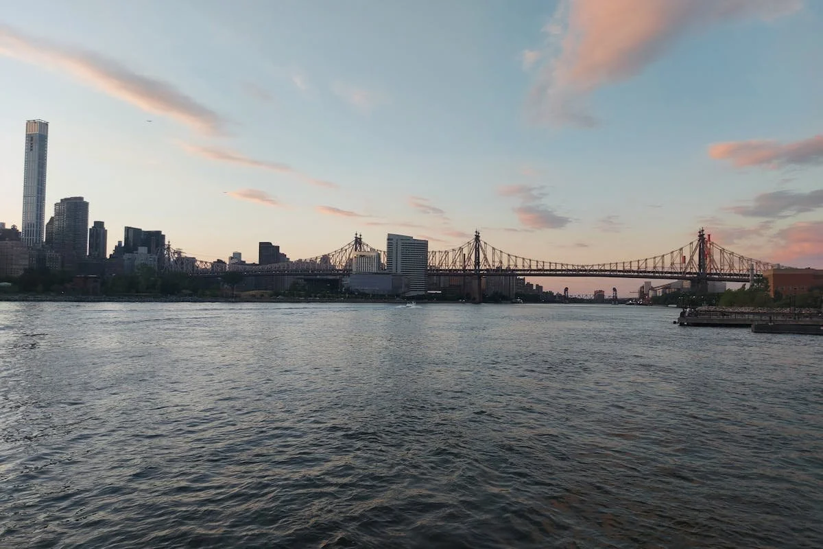 A view of Queens from the bay