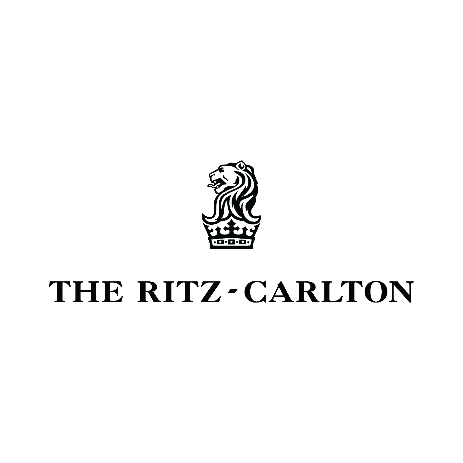 Logo of The Ritz-Carlton with a lion crest and the brand name in elegant font.