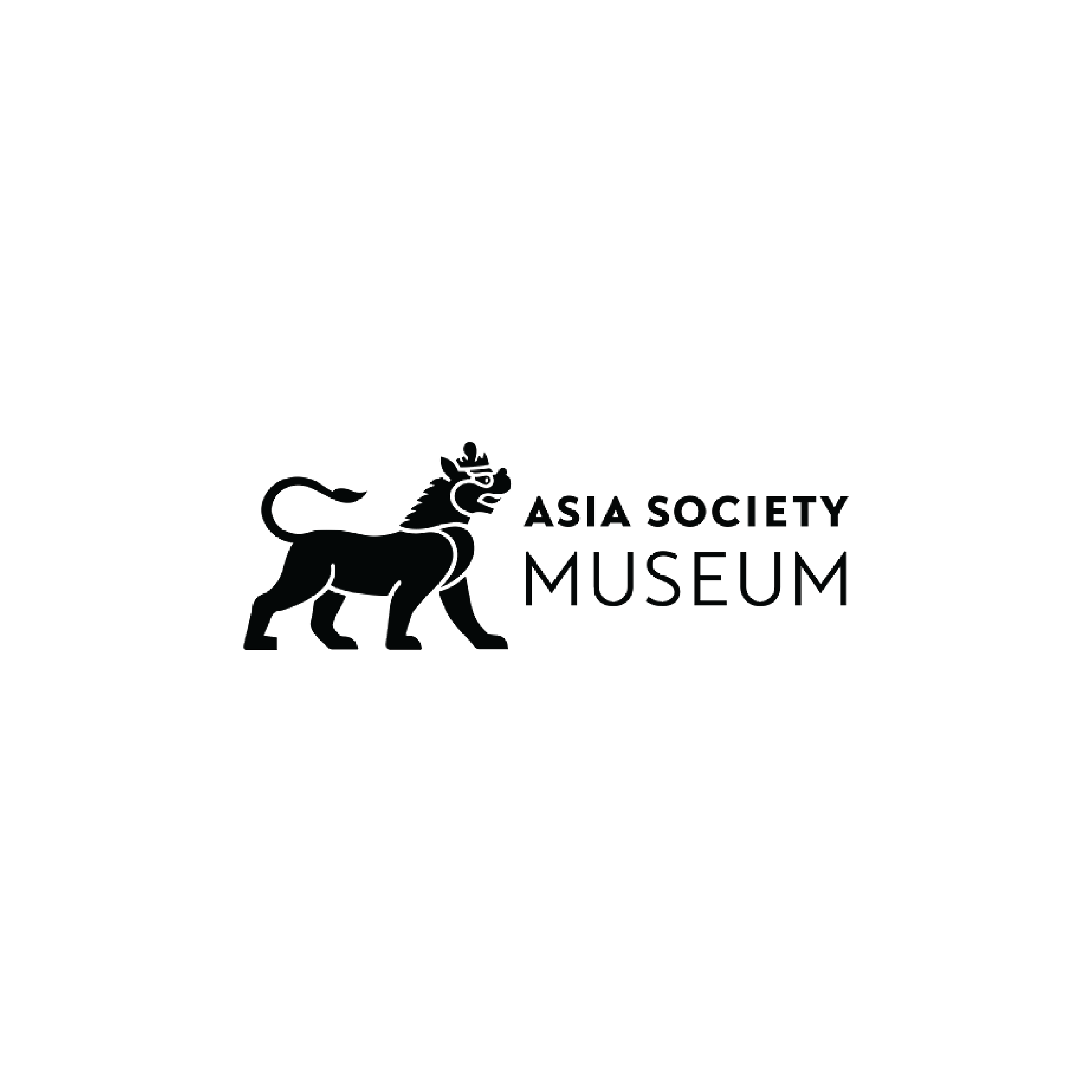 Logo of the Asia Society Museum featuring a stylized lion and the text 'Asia Society Museum'.